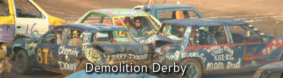 Demolition Derby Wyoming County Fair
